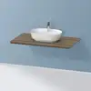 Image de Duravit Luv Plan de toilette, LU946407777,