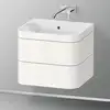 Image de Duravit Happy D.2 Meuble avec vasque, 2 tiroirs, HP4635N2222, c-bonded