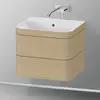 Image de Duravit Happy D.2 Meuble avec vasque, 2 tiroirs, HP4635N7171, c-bonded
