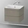 Image de Duravit Happy D.2 Meuble avec vasque, 2 tiroirs, HP4635N9292, c-bonded