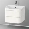 Image de Duravit Happy D.2 Meuble avec vasque, 2 tiroirs, HP4635O2222, c-bonded