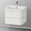 Image de Duravit Happy D.2 Meuble avec vasque, 2 tiroirs, HP4635O3939, c-bonded