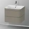 Image de Duravit Happy D.2 Meuble avec vasque, 2 tiroirs, HP4635O9292, c-bonded