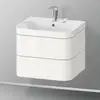 Image de Duravit Happy D.2 Meuble avec vasque, 2 tiroirs, HP4635E2222, c-bonded