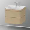 Image de Duravit Happy D.2 Meuble avec vasque, 2 tiroirs, HP4635E7171, c-bonded