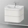Image de Duravit Happy D.2 Meuble avec vasque, 2 tiroirs, HP4635E3939, c-bonded