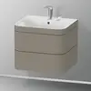 Image de Duravit Happy D.2 Meuble avec vasque, 2 tiroirs, HP4635E9292, c-bonded