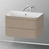Image de Duravit Happy D.2 Meuble avec vasque, 2 tiroirs, HP4637N7575, c-bonded