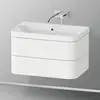 Image de Duravit Happy D.2 Meuble avec vasque, 2 tiroirs, HP4637N3636, c-bonded