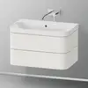 Image de Duravit Happy D.2 Meuble avec vasque, 2 tiroirs, HP4637N3939, c-bonded