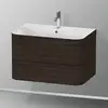 Image de Duravit Happy D.2 Meuble avec vasque, 2 tiroirs, HP4637O6969, c-bonded