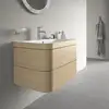 Image de Duravit Happy D.2 Meuble avec vasque, 2 tiroirs, HP4637O7171, c-bonded