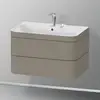 Image de Duravit Happy D.2 Meuble avec vasque, 2 tiroirs, HP4637E9292, c-bonded