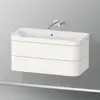 Image de Duravit Happy D.2 Meuble avec vasque, 2 tiroirs, HP4638N2222, c-bonded