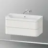 Image de Duravit Happy D.2 Meuble avec vasque, 2 tiroirs, HP4638N3939, c-bonded