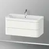 Image de Duravit Happy D.2 Meuble avec vasque, 2 tiroirs, HP4638O3636, c-bonded