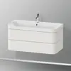 Image de Duravit Happy D.2 Meuble avec vasque, 2 tiroirs, HP4638O3939, c-bonded