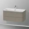Image de Duravit Happy D.2 Meuble avec vasque, 2 tiroirs, HP4638O9292, c-bonded