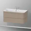 Image de Duravit Happy D.2 Meuble avec vasque, 2 tiroirs, HP4638E7575, c-bonded