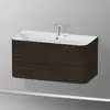 Image de Duravit Happy D.2 Meuble avec vasque, 2 tiroirs, HP4638E6969, c-bonded
