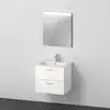 Image de Duravit ME by Starck Vasque avec meuble XBase et miroir, XB007004545,