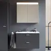 Image de Duravit ME by Starck Vasque avec meuble XBase et armoire de toilette, XB007604949,