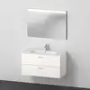 Image de Duravit ME by Starck Vasque avec meuble XBase et miroir, XB007204545,