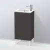 Image de Duravit L-Cube Meuble sous-vasque, 1 porte, LC6273R8080,