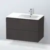 Image de Duravit L-Cube Meuble sous-vasque, 2 tiroirs, LC629208080,