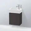 Image de Duravit L-Cube Meuble sous-vasque, 1 porte, LC6293R8080,