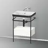 Image de Duravit Happy D.2 Lavabo avec support, 1 tiroir, HP4740N3636, c-bonded