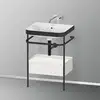 Image de Duravit Happy D.2 Lavabo avec support, 1 tiroir, HP4740N3939, c-bonded