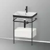 Image de Duravit Happy D.2 Lavabo avec support, 1 tiroir, HP4740O3939, c-bonded