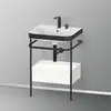 Image de Duravit Happy D.2 Lavabo avec support, 1 tiroir, HP4740E3636, c-bonded