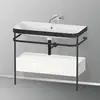 Image de Duravit Happy D.2 Lavabo avec support, 1 tiroir, HP4743N2222, c-bonded