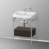 Image de Duravit Happy D.2 Lavabo avec support, 1 tiroir, HP4840N6969, c-shaped