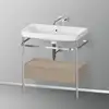 Image de Duravit Happy D.2 Lavabo avec support, 1 tiroir, HP4842N7575, c-shaped
