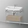 Image de Duravit Happy D.2 Lavabo avec support, 1 tiroir, HP4842E7575, c-shaped