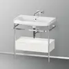 Image de Duravit Happy D.2 Lavabo avec support, 1 tiroir, HP4842N3939, c-shaped