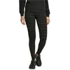 Image de Urban Classics Femme Ladies Check High Waist Legging, Noir (Black/White 00826), S EU