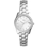 Image de Fossil Scarlette Montre pour femmes, mouvement à quartz, bracelet en acier inoxydable ou en cuir