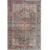 Image de benuta Stay Tapis tissé à Plat Violet 115 x 180 cm   Tapis Vintage au Look usé