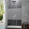 Image de HÜPPE Design pure Porte battante, avec élément annexe, pour niche, 8P7206087373, 8P7206