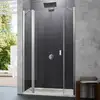 Image de HÜPPE Design pure Porte battante, avec élément fixe, avec élément annexe, pour niche, 8P7302092321, 8P7302