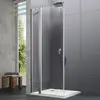 Image de HÜPPE Design pure Porte battante, avec élément fixe, pour accès d'angle, pour paroi latérale, 8P0708092322, 8P0708