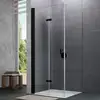 Image de HÜPPE Design pure Porte pliante, pour accès d'angle, pour niche, pour paroi latérale, 8P0803123322, 8P0803