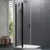 Image de HÜPPE Design pure Porte battante, avec élément fixe, 8P1712123322, 8P1712