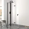 Image de HÜPPE Design pure Porte pliante, avec élément fixe, pour accès d'angle, pour niche, pour paroi latérale, 8P7005123322, 8P7005