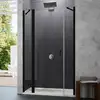 Image de HÜPPE Design pure Porte battante, avec élément fixe, avec élément annexe, pour niche, 8P7309123322, 8P7309