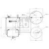 Image de FEBI BILSTEIN Soufflet à air, suspension pneumatique (Ref: 101358)